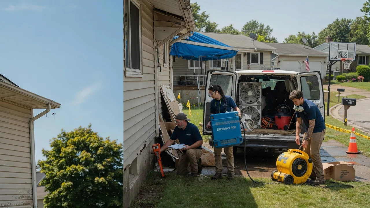 Ceiling Leak Cleanup in Cambridge, IA near me