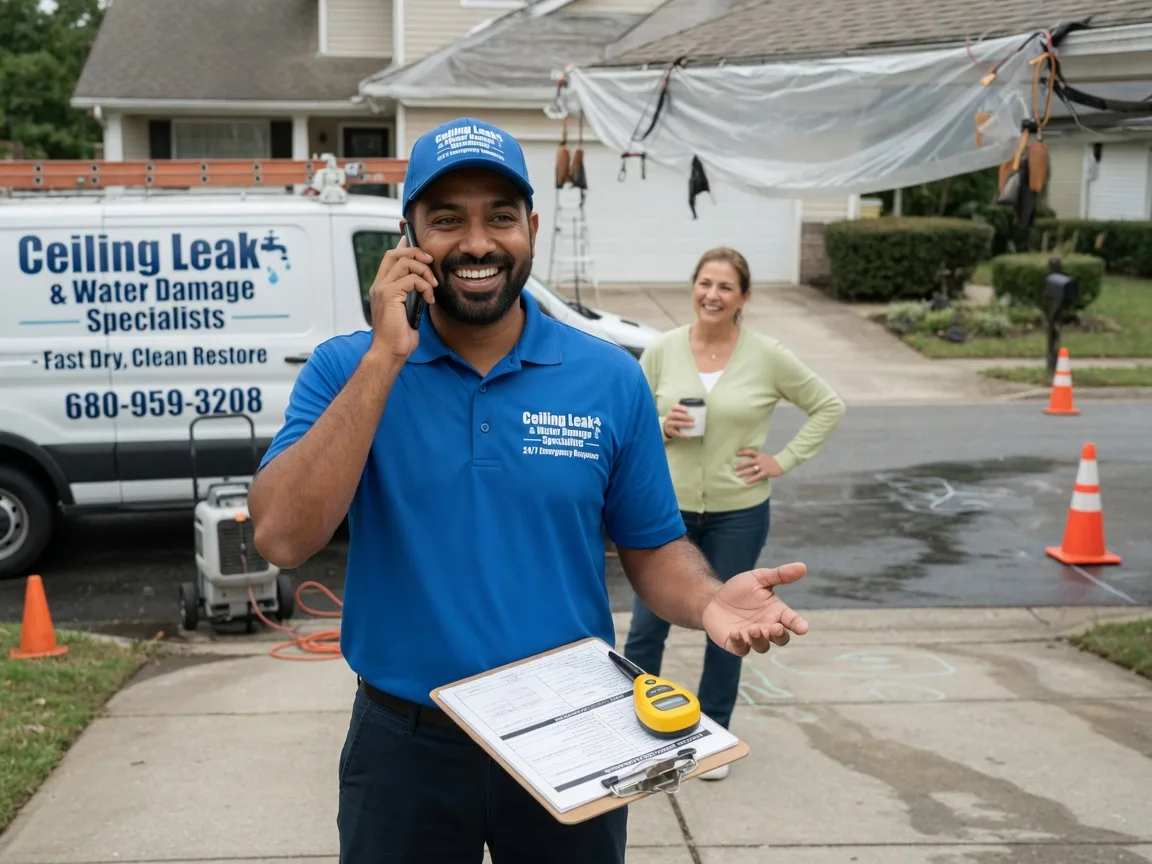 Ceiling Leak Cleanup Cambridge, IA FAQs
